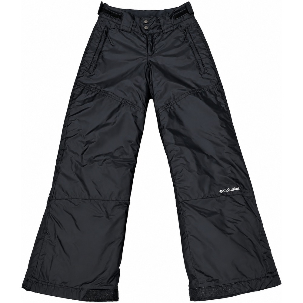 Columbia Girls' Youth Crushed Out Snow Pants size 10/12 Black Ski Snoboard